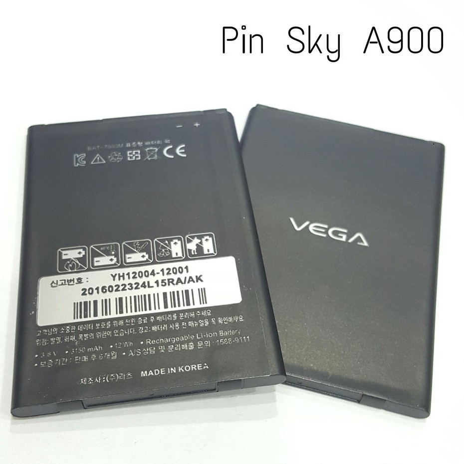 Pin Sky A900, , BAT-7900M