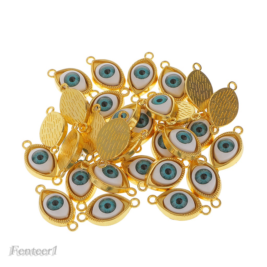 30 mặt dây chuyền hình mắt quỷ dùng làm đồ trang sức DIY