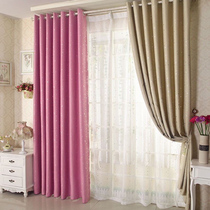 Rèm cửa chấm bi kích thước 100*130