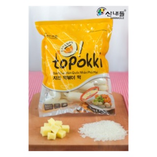 Bánh gạo hàn quốc nhân phô mai
