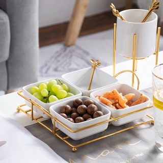 (Order) Khay đựng mứt tết phong cách hiện đại