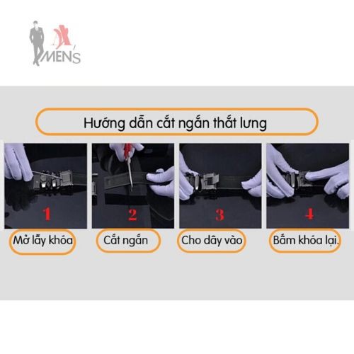 Dây nịt nam da bò cao cấp bảo hành 2 năm