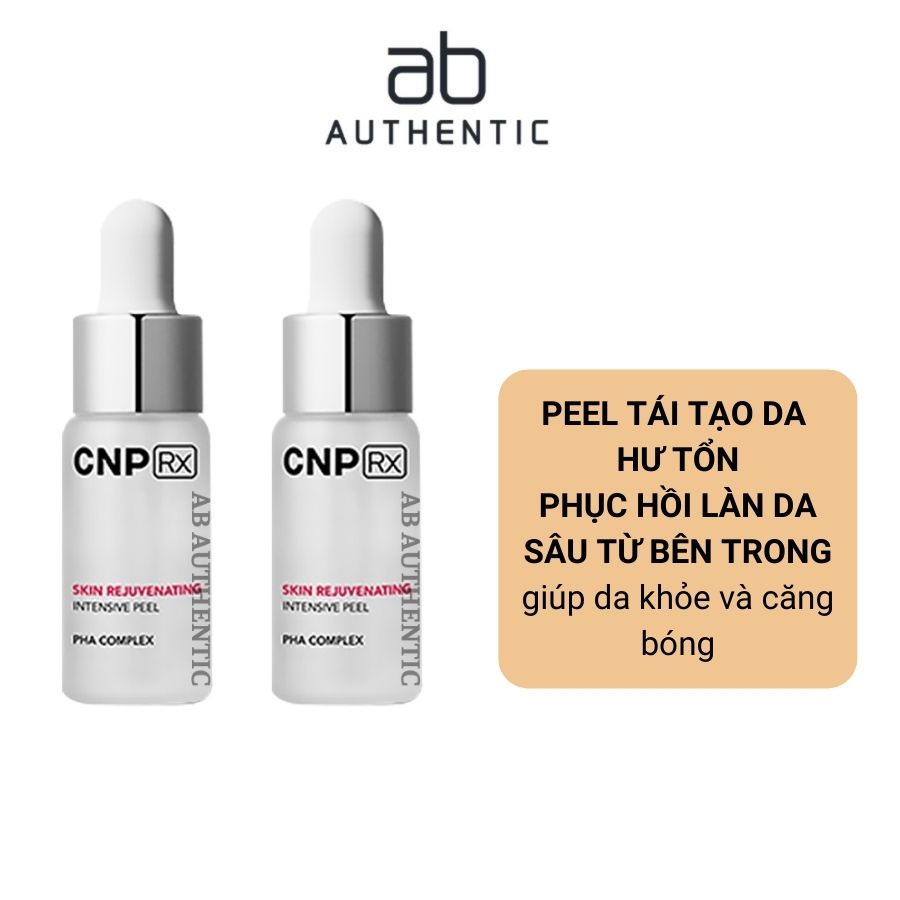 Lọ Peel tái tạo da chuyên sâu CNP Rx Skin Rejuvenating Intensive Peel 5ml - AB Authentic