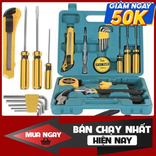 Bộ Dụng Cụ Sửa Chữa 16 Món, Dụng Cụ Sửa Chữa Gia Đình Đa Năng Bằng Théo Chắc Chắn Không Gỉ