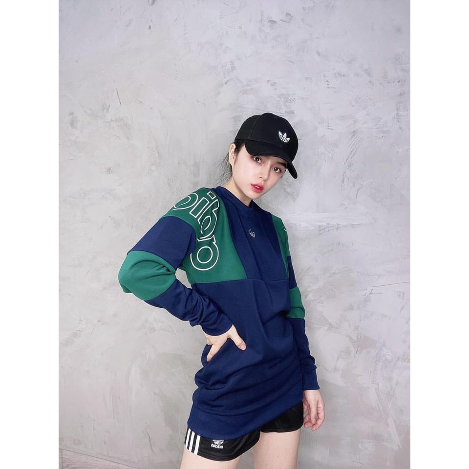 ÁO NỈ XANH THAN IN DASSS CHO NỮ | BigBuy360 - bigbuy360.vn