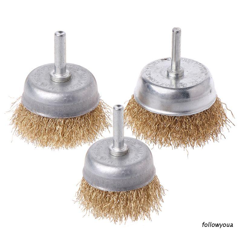 1 đầu cọ sợi thép 6mm chuyên dụng cho máy khoan điện