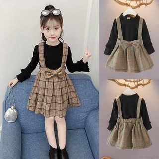 Đầm thời trang xuân thu xinh xắn cho bé gái