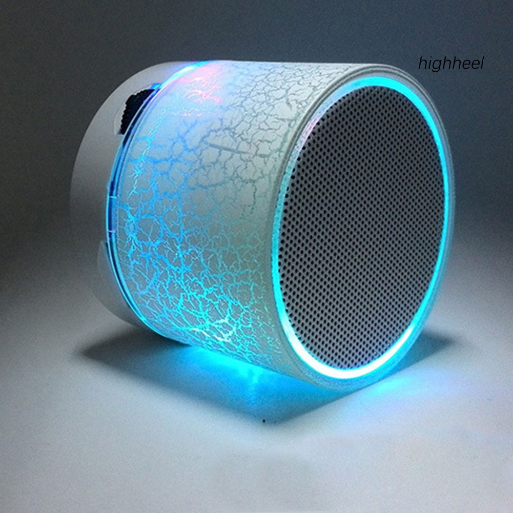 Loa Bluetooth Không Dây Mini Có Đèn Led Cổng Usb