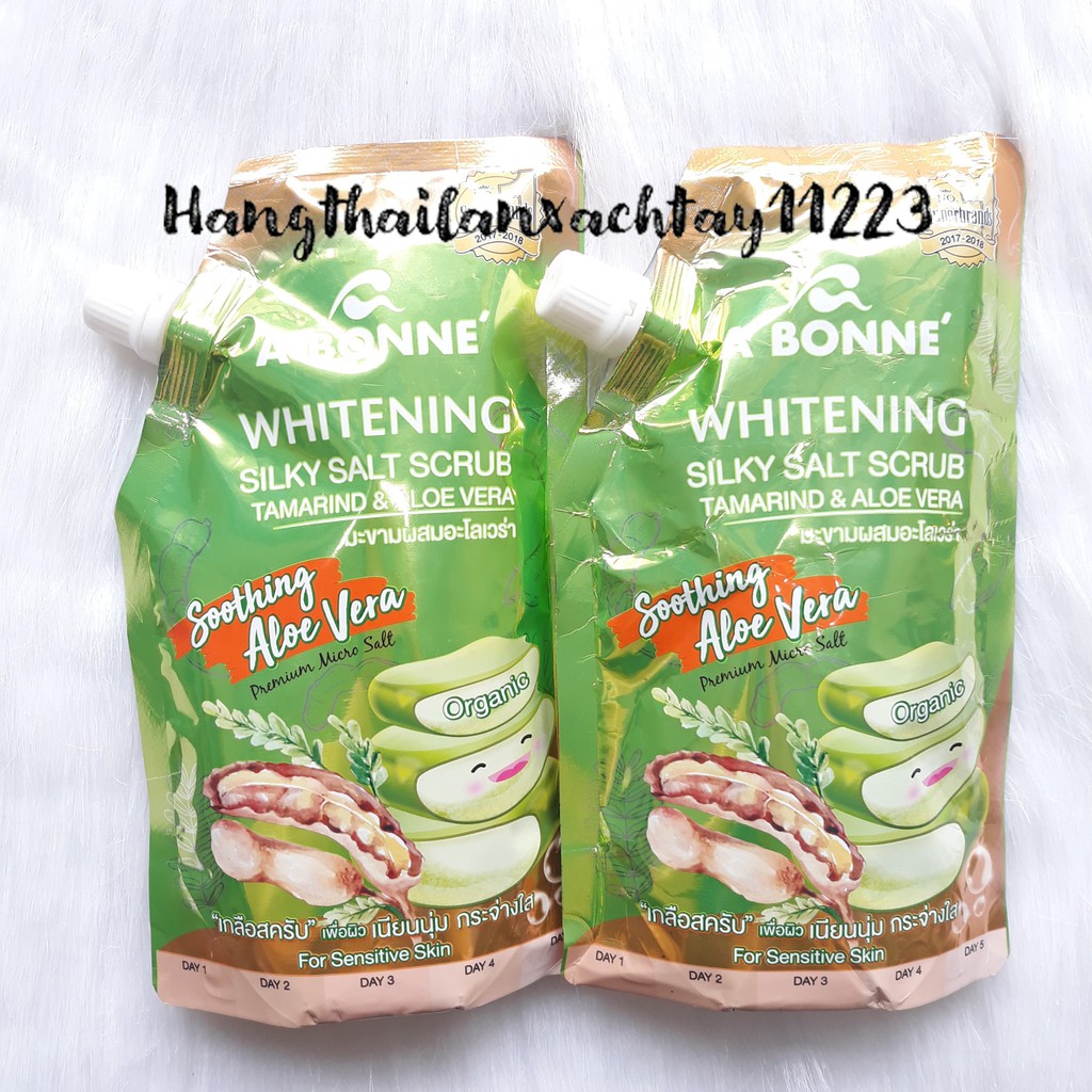Muối bò tẩy tế bào chết Abonne Thái Lan 350gram