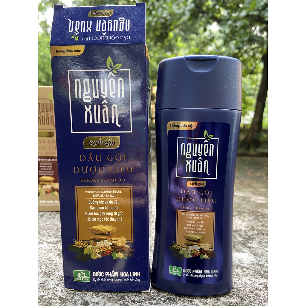 DẦU GỘI DƯỢC LIỆU NGUYÊN XUÂN BỒNG BỀNH CHO TÓC DẦU 200ML