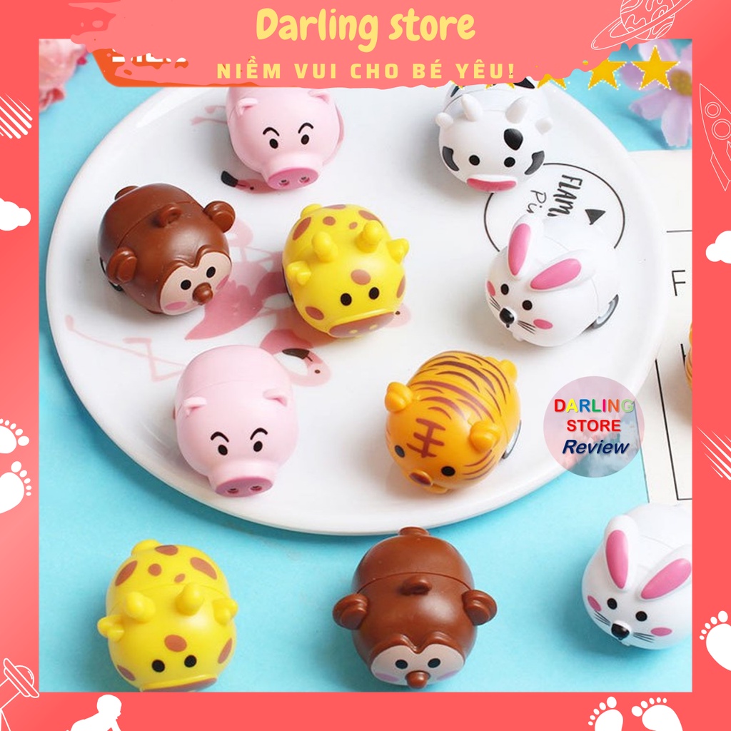 Đồ chơi con vật chạy bánh đà ngộ nghĩnh siêu đáng yêu cho bé Darling Store