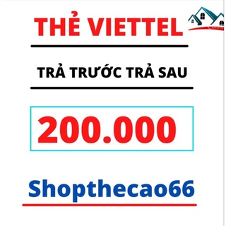 Thẻ  viettel 200k nhanh