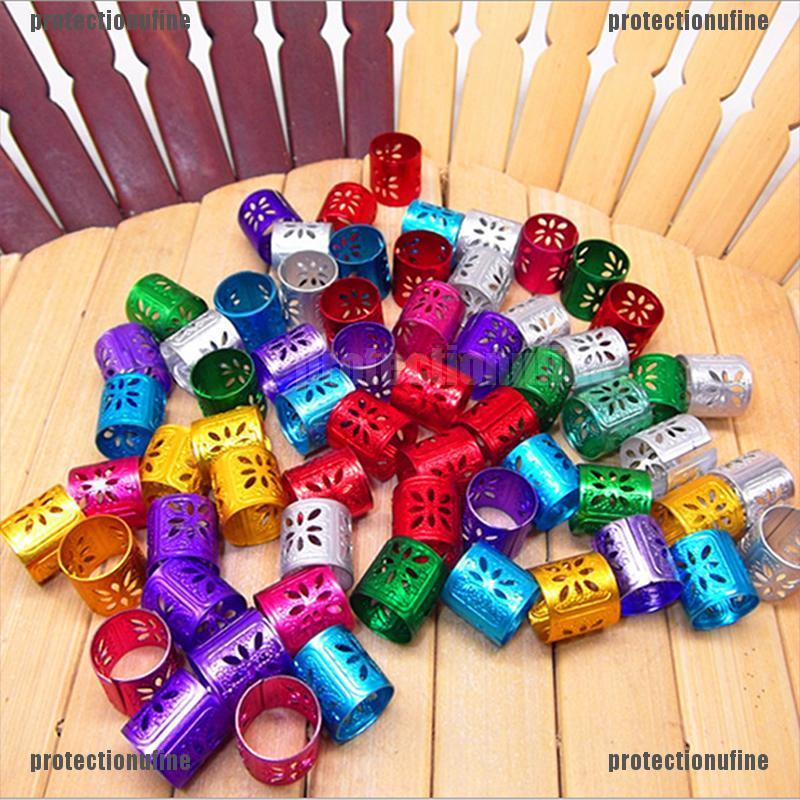[Bảo Vệ tinh tế♥Set 100 Kẹp Tết Tóc Dreadlock Có Thể Điều Chỉnh Kích Cỡ