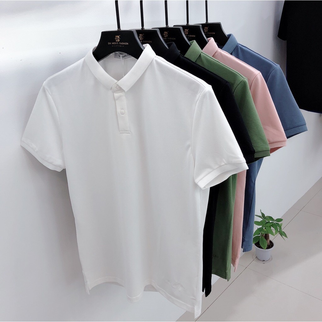 Áo phông nam Gman cổ bẻ ngắn tay cao cấp chất liệu vải cotton mềm mịn , co giãn 4 chiều thấm hút mồ hôi cao cấp(ACB)