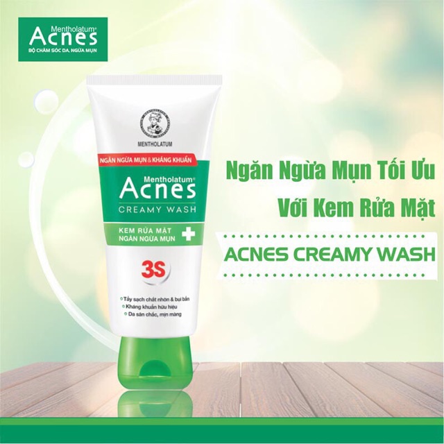 Sữa rửa mặt Acnes kềm dầu