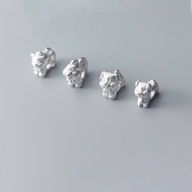 [GIÁ SỈ]Charm 12 con giáp bằng bạc xâu vòng tay - Hàng bạc loại 1 siêu đẹp PH188