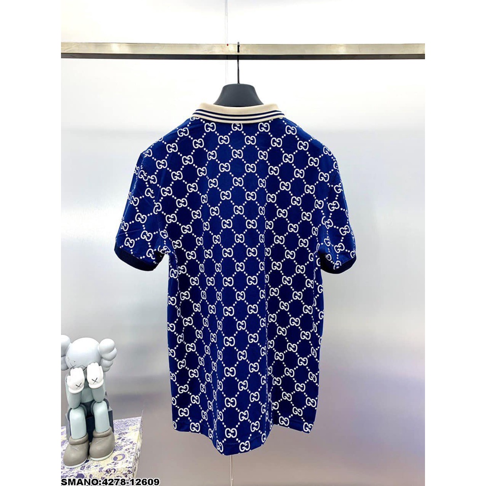 ÁO POLO NAM GG MÀU áo phông thể thao cộc tay cổ bẻ mùa hè chất liệu cotton cá sấu
