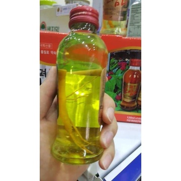 Nước Hồng Sâm Chai Có Củ Korinsam Hàn Quốc 10 chai x 120ml