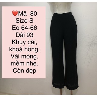 Quần lửng nữ ống rộng