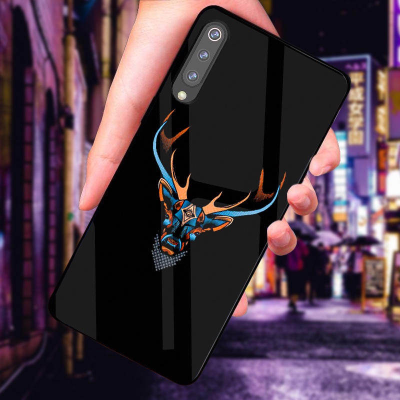 Ốp Xiaomi Mi 9, Mi 9 SE , Mi 9 Pro , Mi 9 Lite mặt lưng ép kính chống bể