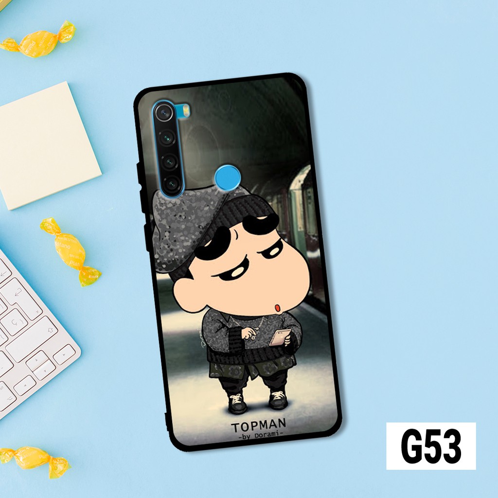 ỐP LƯNG XIAOMI REDMI NOTE 8 IN HÌNH SHIN CẬU BÉ BÚT CHÌ