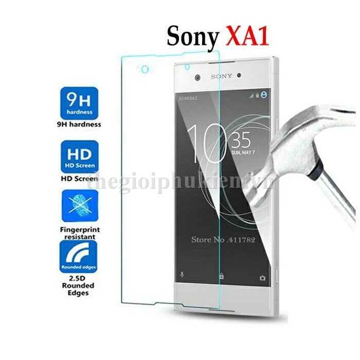 Tấm dán kính cường lực Sony Xperia XA1 chống vỡ, chống xước