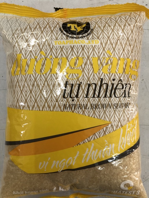 [Mã 77FMCGSALE1 giảm 10% đơn 250K] Đường Vàng Tự Nhiên Toàn Phát 1 Kg | BigBuy360 - bigbuy360.vn