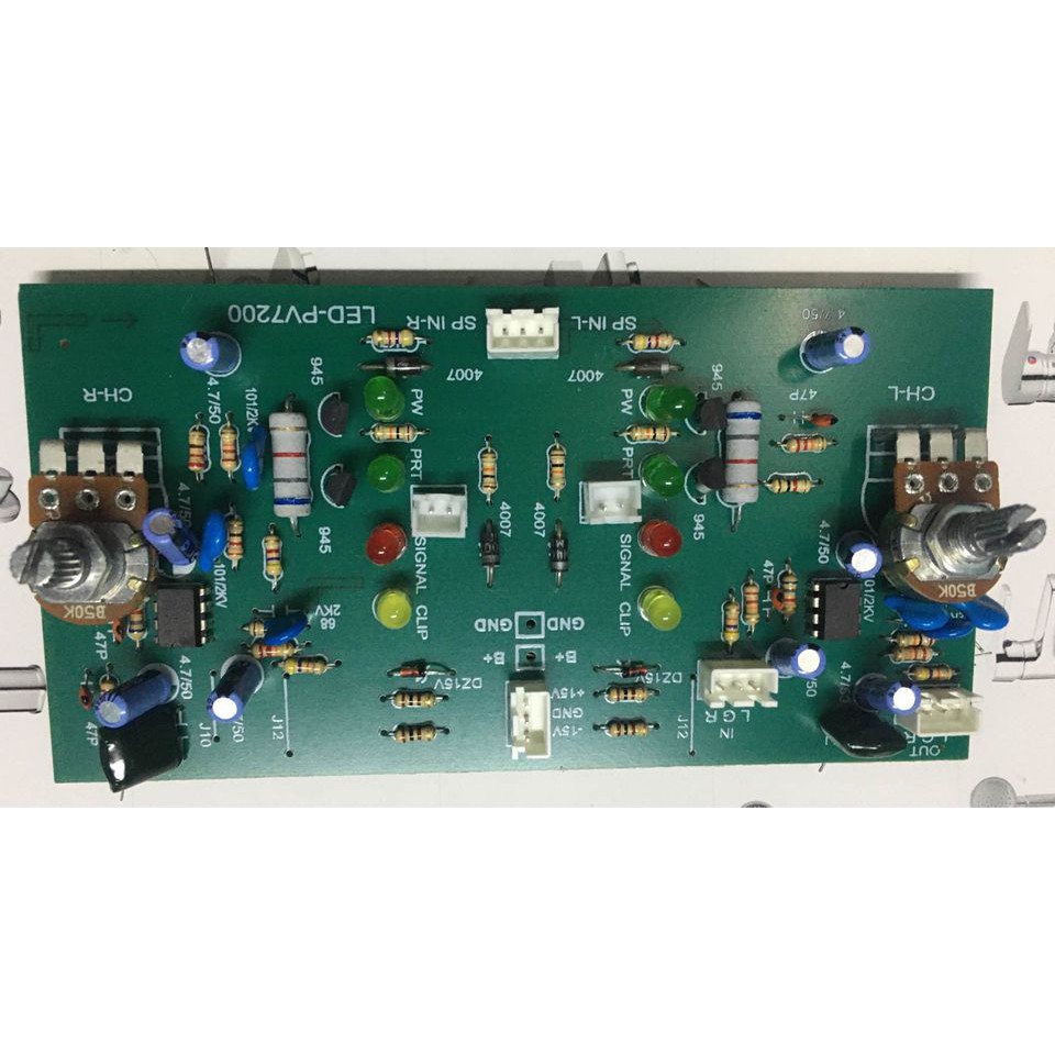 Bo input tín hiệu( mạch nâng tín hiệu đầu vào có đèn Led hiển thị) cho main power CA-PV7200
