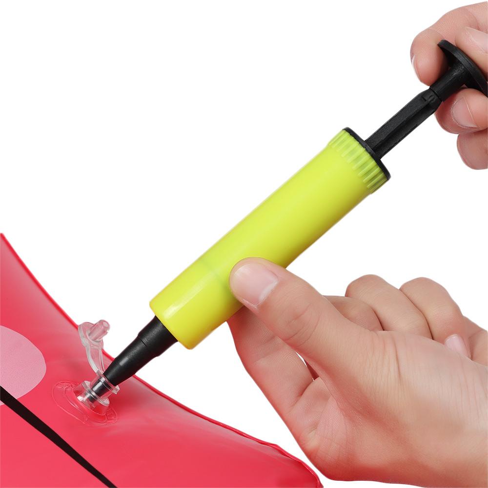 Phao Bơi Bơm Hơi Bằng PVC Hình Nơ Phong Cách Thể Thao