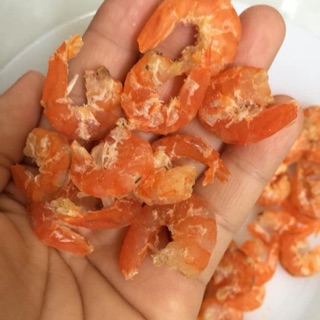 Tôm khô thẻ biển tự nhiên