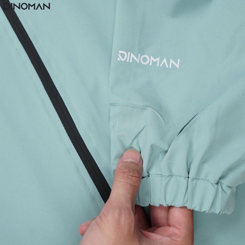 Áo Khoác Gió DINOMAN Cao Cấp 2 Lớp Chất Gió Tráng Bạc Chống Nước Cản Gió Ngăn Tia UV Tuyệt Đối Có Kèm Video