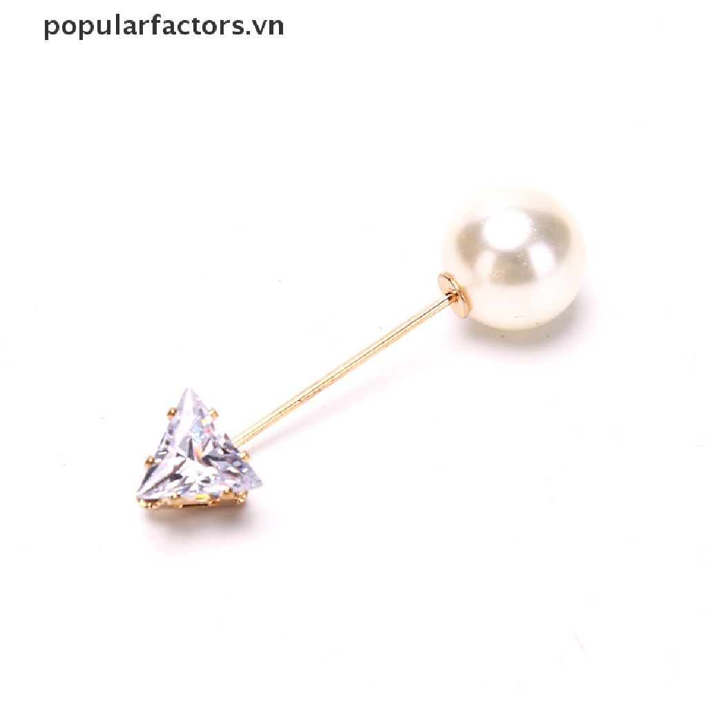 Set 10 Ghim Cài Thắt Lưng Đính Ngọc Trai Chống Ánh Sáng