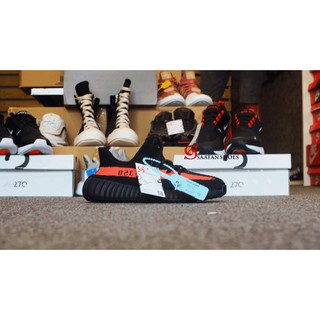 GIÀY SNEAKER 350 ĐEN ĐỎ NAM NỮ - YZBLRE