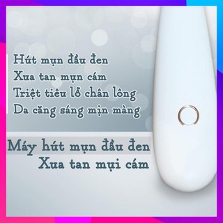Máy hút mụn mini cầm tay, máy hút mụn đa năng giúp trẻ hóa da mặt