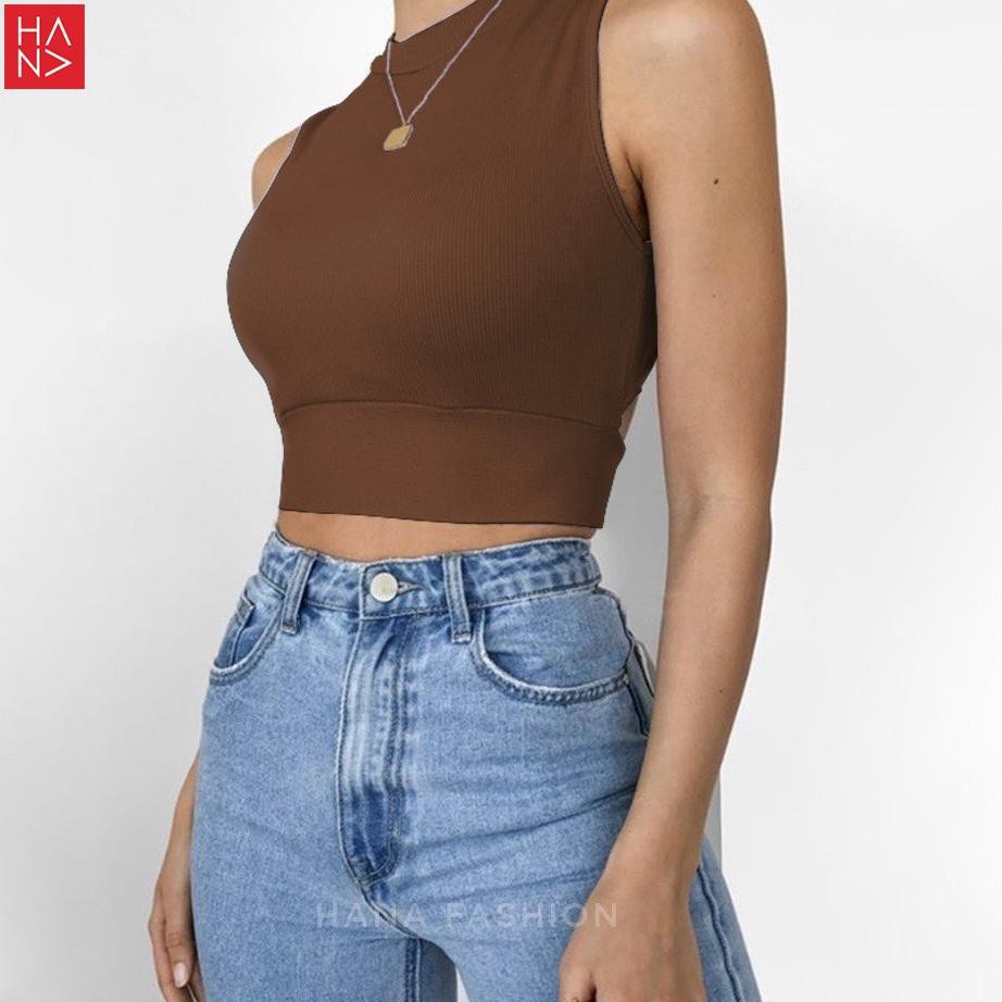 Áo Thun Croptop 5v Dvvh Hana Fashion - Cheryl - Ct079 7f