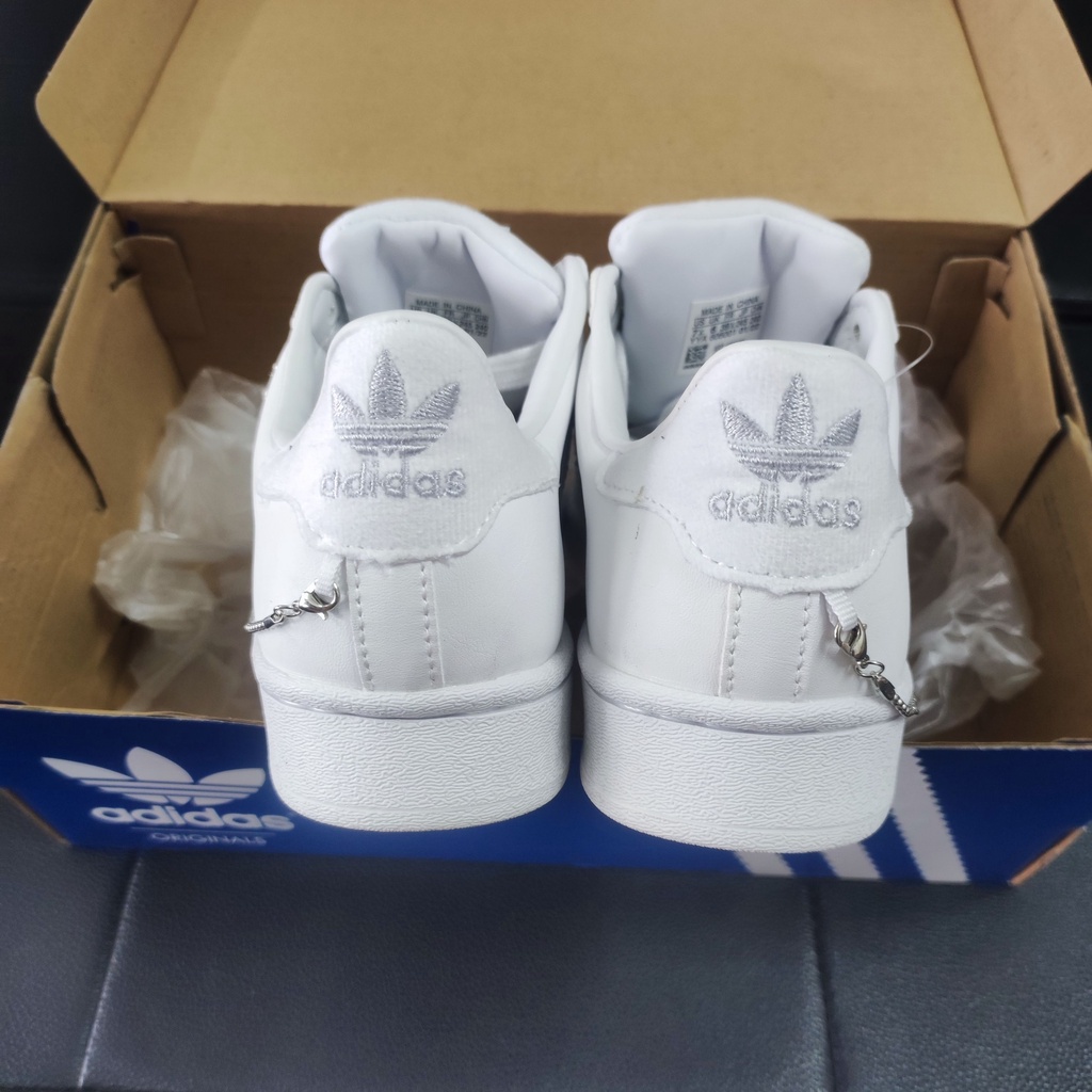 Giày Su.per.star White Pearl Chain