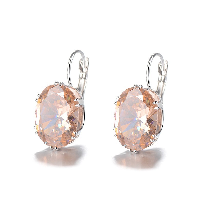 Bông tai đính đá thiết kế thời trang cho nữ