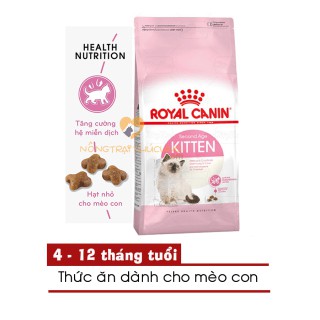 [Mã 229FMCGSALE giảm 8% đơn 500K] 2kg,THỨC ĂN CHO MÈO ROYAL CANIN KITTEN Dành cho mèo con từ 4 - 12 tháng tuổi