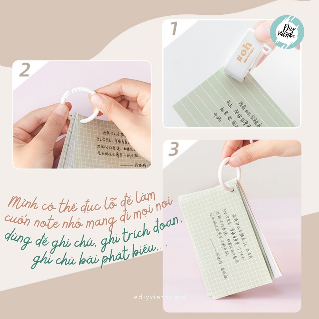 GIẤY NOTE CARDS Ô VÀ KẺ NGANG