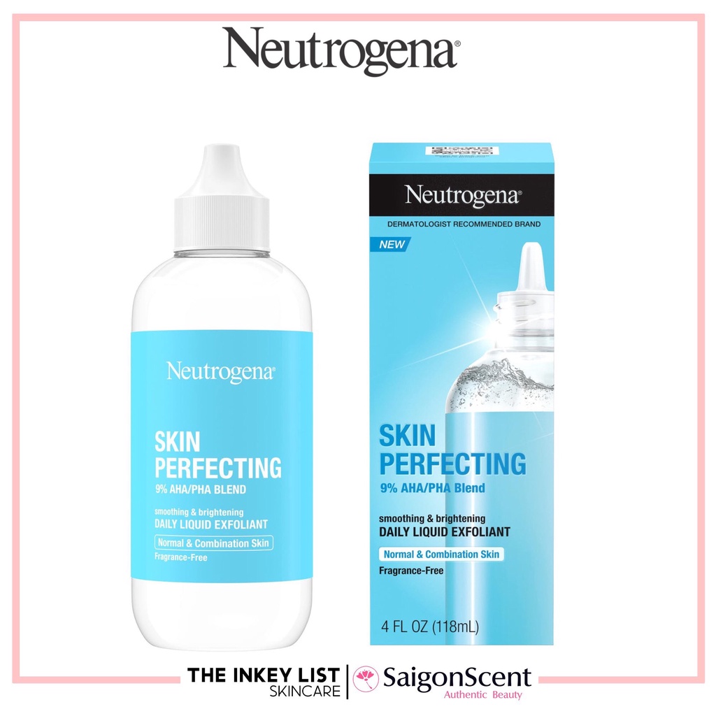 Dung dịch tẩy tế bào chết Neutrogena Skin Perfecting Soothing &amp; Brightening ( 118mL )