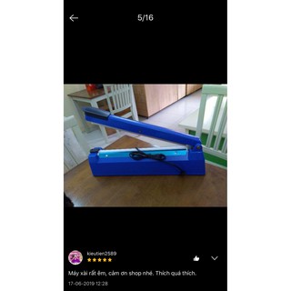 MÁY ÉP MIỆNG BỌC  30CM TẶNG DÂY NHIỆT