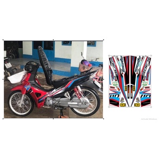 Tem Wave Blade 110 Đỏ Đen 2021