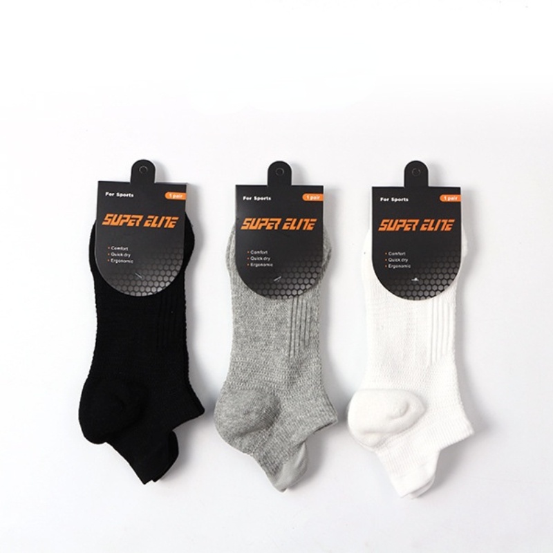 Vớ thể thao cotton cổ ngắn chuyên nghiệp cho nam