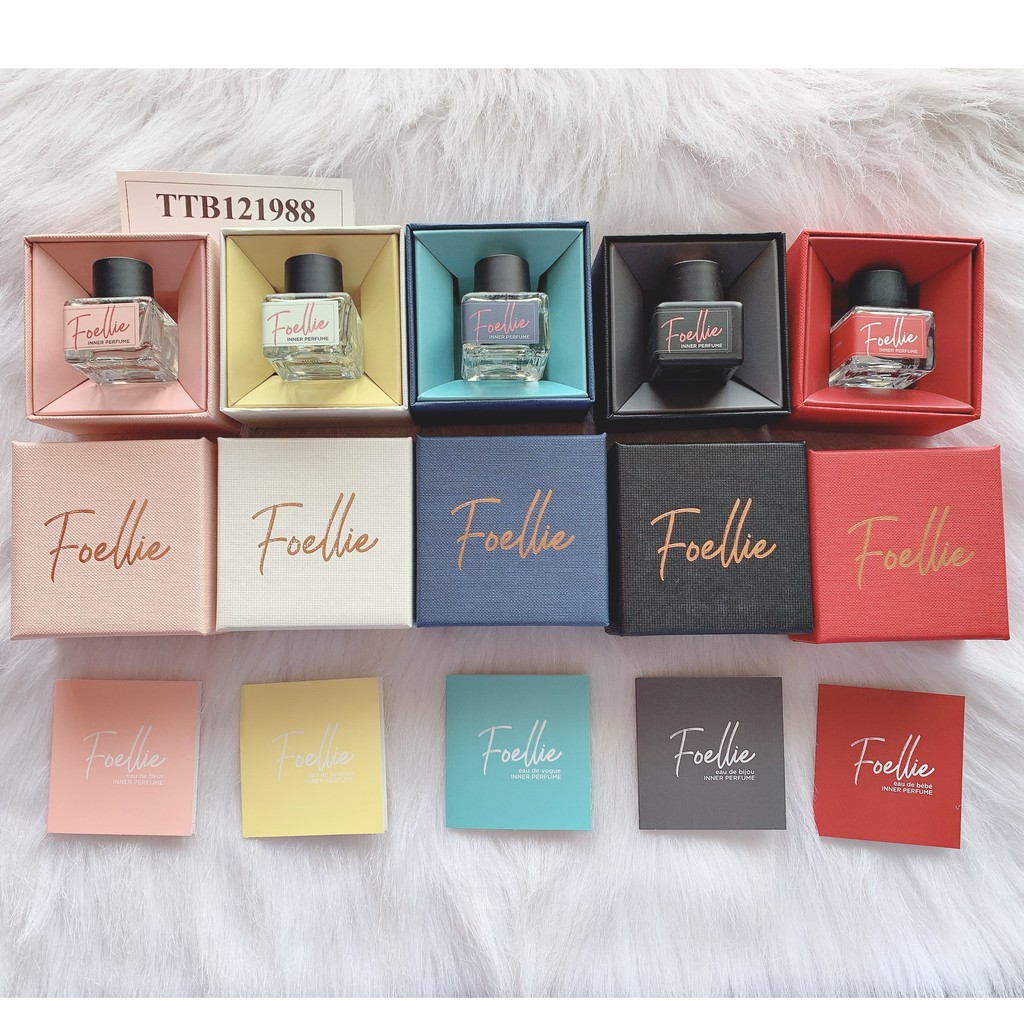 (đủ mùi) nước hoa vùng kín Foellie 5ml đen - đỏ - tím - trắng 5ml | BigBuy360 - bigbuy360.vn