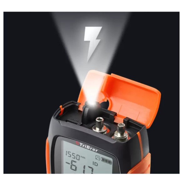 Máy đo công suất quang tribrer apm50nt kèm soi 15km kiêm test mạng j45