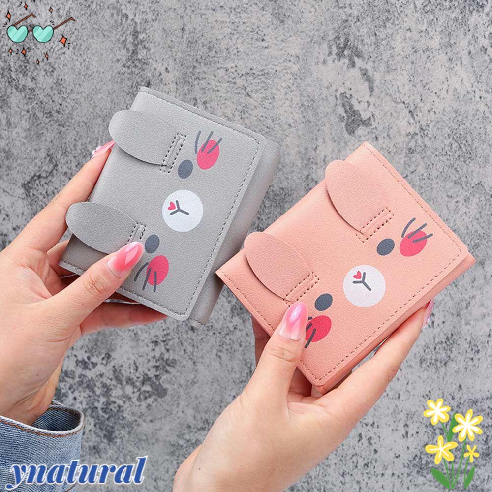 Ví Ngắn Gập Ba Thời Trang Đáng Yêu YNATURAL