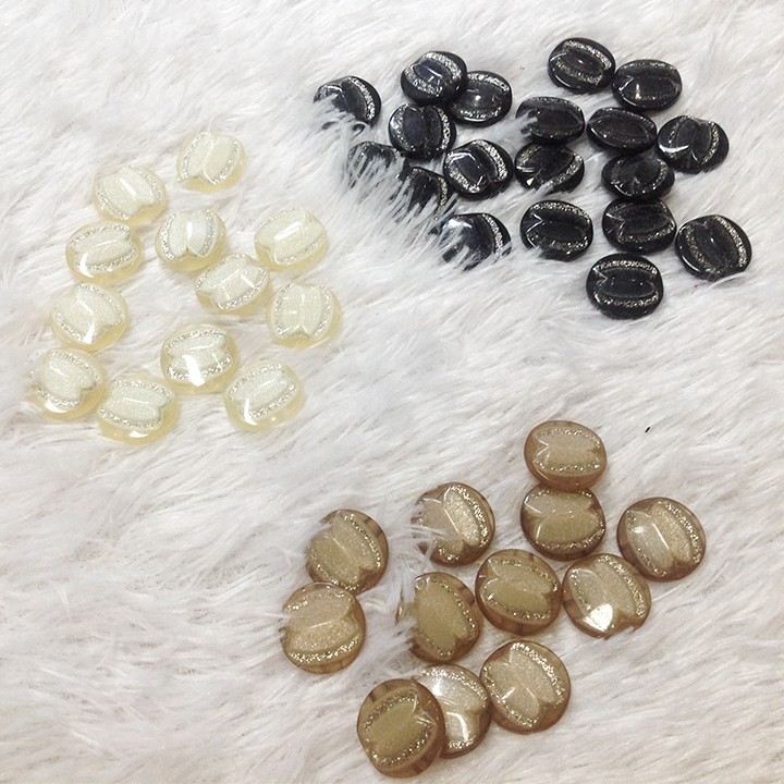 Cúc áo com lê nút khoác vest khuy size 1.8cm