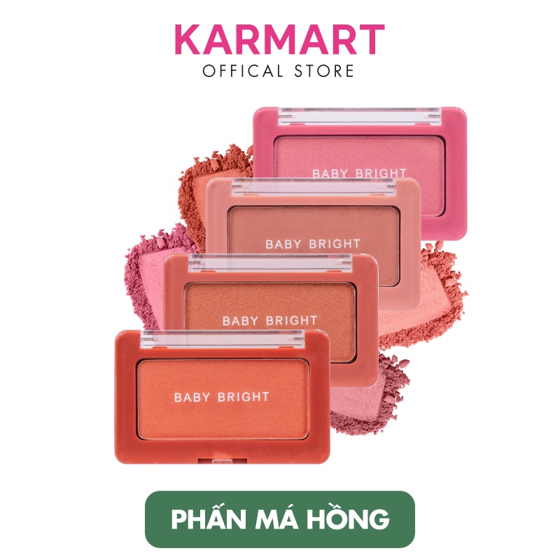 Phấn má hồng Baby Bright Face Shine Blusher 4.5g