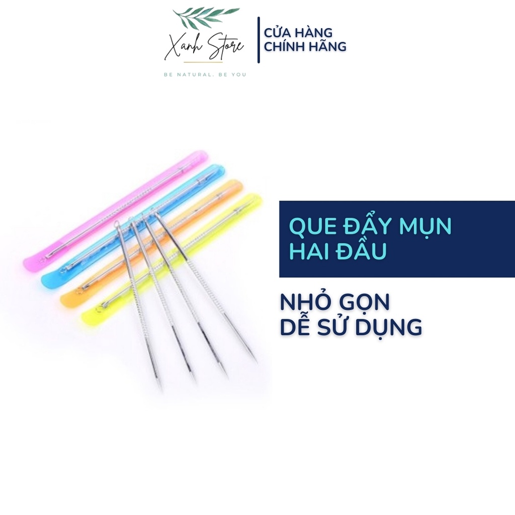 Que Nặn Mụn 2 Đầu Tiện Lợi, Dễ Sử Dụng, An Toàn Khi Sử Dụng