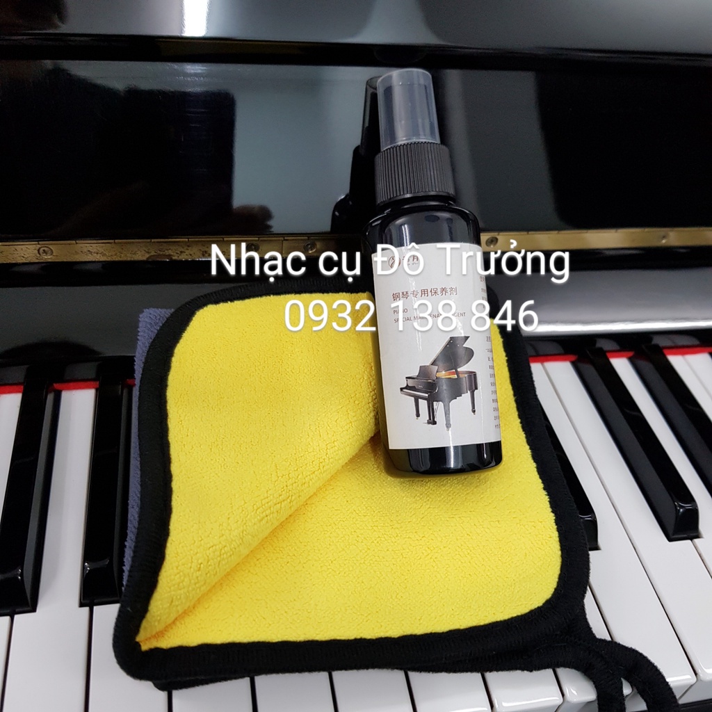 Combo khăn nước lau đàn làm mới và sạch đàn